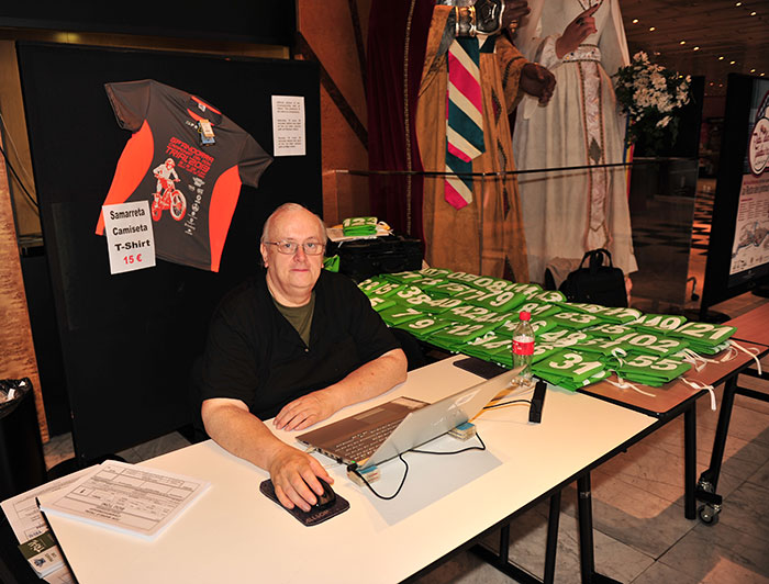 WTC Andorra 2013: On site in the mobile office.