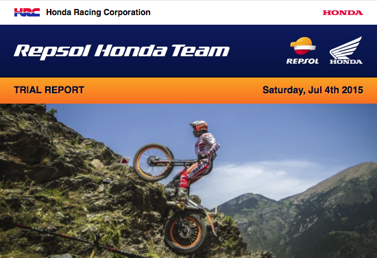 two faults on the final lap of an excessively easy trial undid