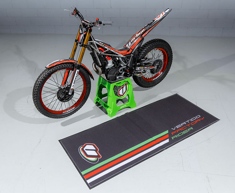 titanium trials bike