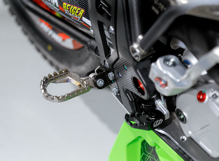 titanium trials bike