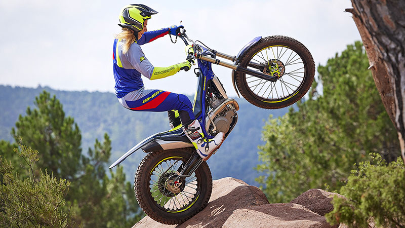 Sherco rider Emma Bristow