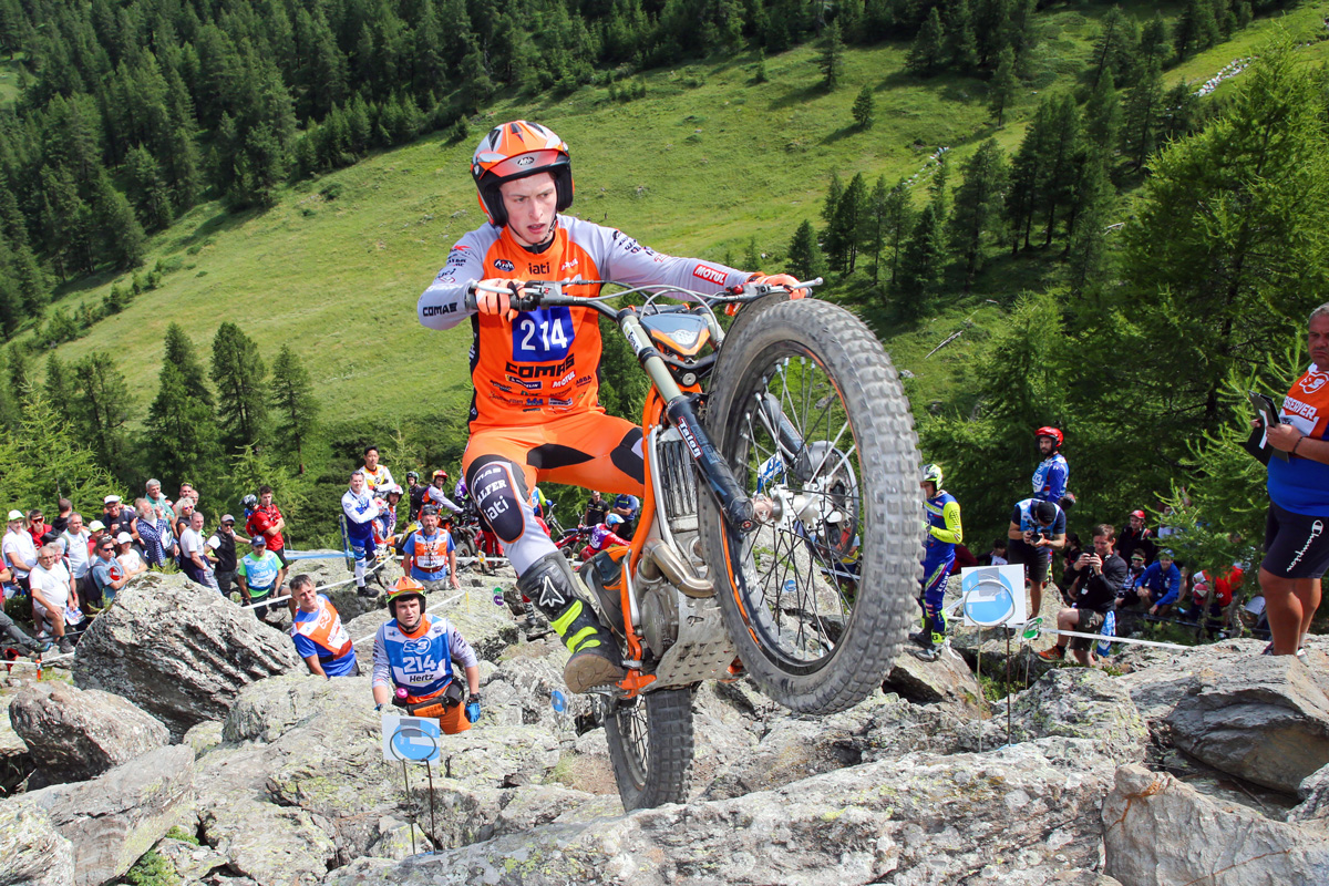 Billy Green in action to clinch 2023 FIM World Championship