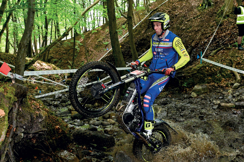 Jack Peace Sherco - 2023 ACU Trial GB British Champion