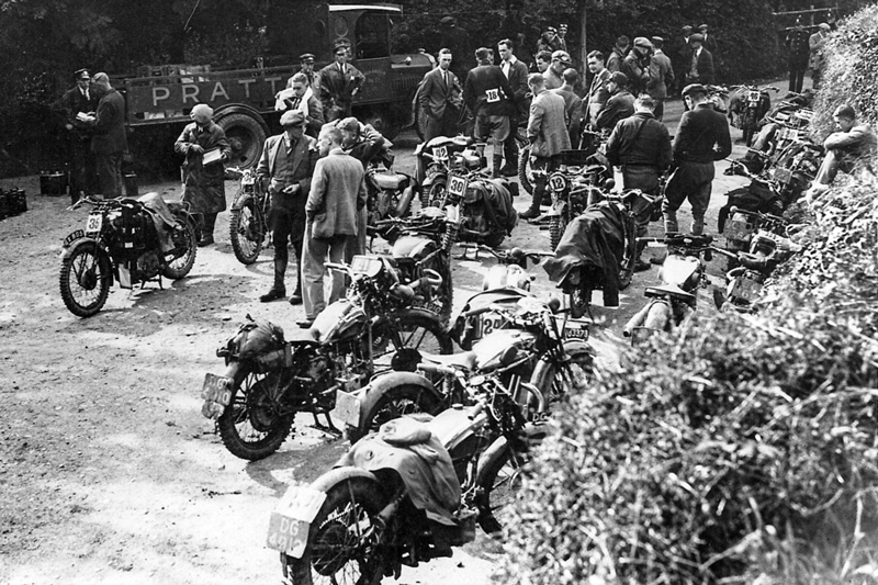 West-of-England-MCC-1932-Open-Trial-lunch-stop
